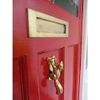 Polished Solid Brass Squirrel Door Knocker Front Door Furniture - Supplied with Fixings