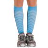 Zensah Featherweight Compression Leg Sleeves - Relieve Shin Splints, Calf Strains (Turquoise, Small)