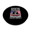 I'm the legendary State Trooper State Trooper PopSockets Swappable PopGrip
