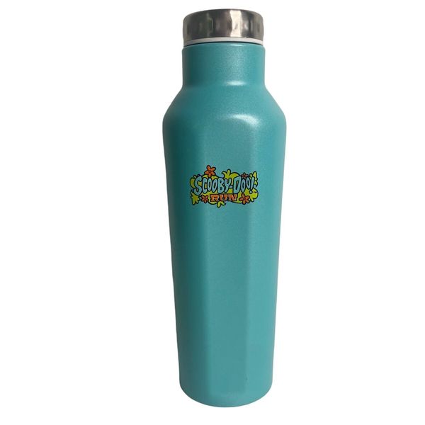 RARE Scooby-Doo Run Logo Double Wall Stainless Steel Water Bottle 20oz