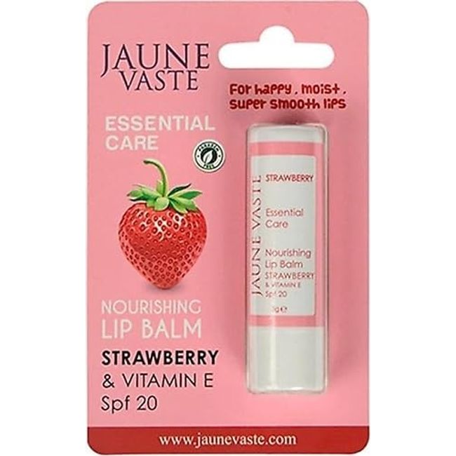 JAUNE VASTE Çilek(Strawberry) SPF 20 Lip Balm 5g