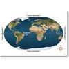 Equator - Geography World Map Classroom School - NEW POSTER