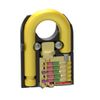 Lince 9PLUSA55 PLUSA55 high Security Key Padlock 55mm, Black, 55 mm