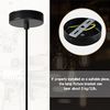Ceiling Rose Light Fixing Strap Bracket Strap Brace Plate with Accessories 4size (95mm)