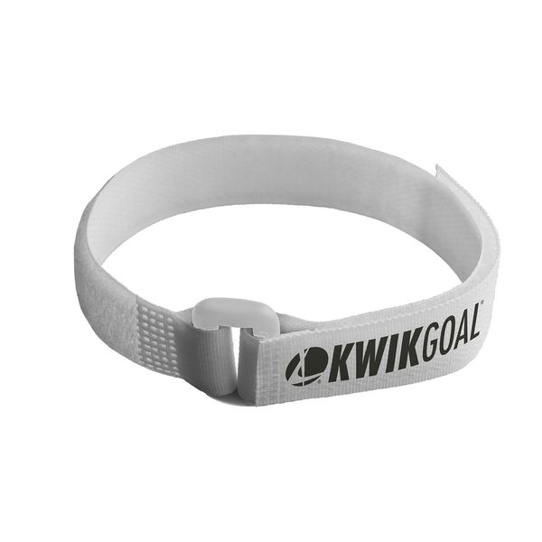 Kwik Goal Net Attachment Straps (Pack of 30), White