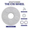 Southeastern Accessory New Idler Wheel Replacement for Pool Cleaner 180 280 C16 C-16