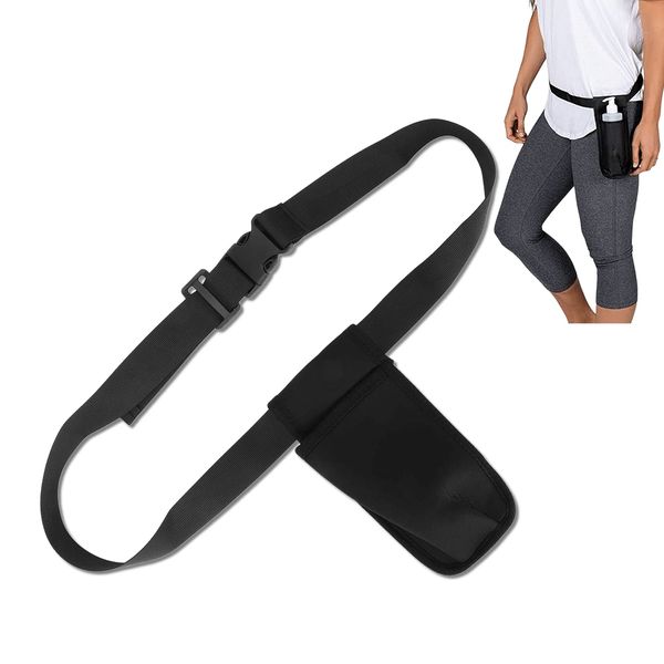 Massage Bottle Holster Belt Massage Essential Oil Bottle Waist Holster Adjustable Length Portable Massage Oil Bottle Holster