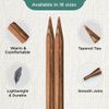 KnitPro Ginger Interchangeable Circular Needles 5" (13cm) | 8.00mm