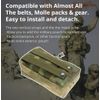 ATACS FG CAMO TACTICAL MOLLE POUCH, EDC MULTI-PURPOSE BAG, ADMIN PACK, IFAK PACK