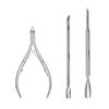 YFFSFDC Cuticle Nipper, Cuticle Pusher, Cuticle Cutter, Nipper-Type Nail Clipper, Cuticle Care, Cuticle Treatment, Cuticle Nipper, Beauty Tool Set