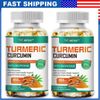2×Turmeric Curcumin with Ginger- 95% Curcuminoids 1950mg Max potency w BioPerine