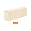 sourcing map 4 Pcs Sofa Armrest Covers Stretch Couch Armrest Cover for Chairs Sofas Couch Arm, Scratch-Resistant Sofa Arm Cover, Beige