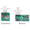 Hailege 5 Sets 433M Transmitter + Receiver Kit High Frequency Super Regenerative Transceiver Module for Burglar Alarm