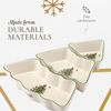 Spode Christmas Tree 3 Piece Tree Dip Bowl Set