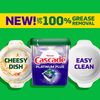 Cascade Platinum Plus Dishwasher Pods, Dishwasher Detergent, Dish Detergent Soap, Lemon, 47 Count