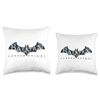 Batman Arkham Knight Descending Logo Throw Pillow, 18x18, Multicolor
