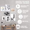 Poster Palooza 3.5x5 Picture Frame Easel Back Stand