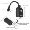 DEWENWILS Wireless Remote Control Outlet Switch Power with 2 Remotes 100FT Range