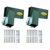 Eastern Jungle Gym Easy 1-2-3 A-Frame Two Bracket Kit w/ Mounting Hardware