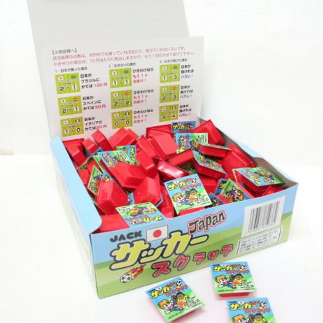 Jack Confectionery Soccer Scratches 160 Count (x1)