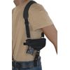 Barsony Cross Harness Shoulder Holster for S&W M&P Shield Right
