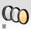 Polaroid Optics 3 Piece Special Effect Filter Kit Includes Soft Focus, 4 point Star Effect, 62 mm