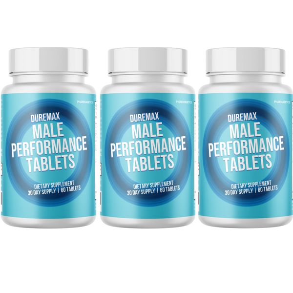 Duremax - Male Performance Supplement, Men Health Support - 3 Bottles