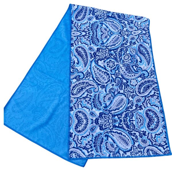 born to rally Cooling Pickleball Towels (Blue1)