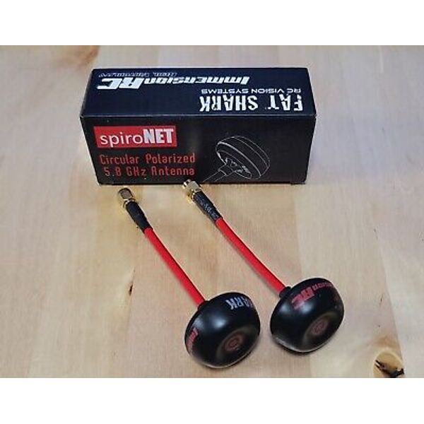 ImmersionRC spiroNET Circular Polarized 5.8 GHz RHCP Antenna Set