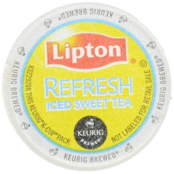 Lipton Refresh Iced Sweet Tea K-cup, 10 Count(pack of 2)