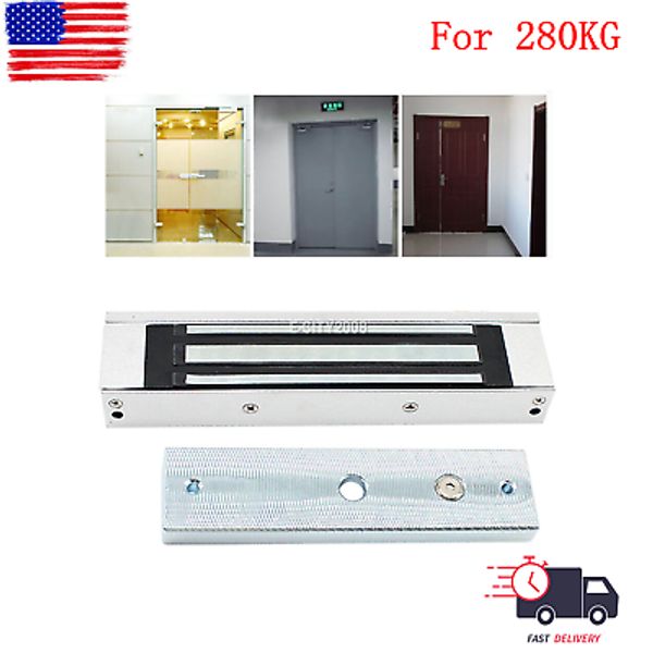 Electric Magnetic Lock Door Access Control System 600lb 280KG Holding Force 12V