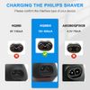 15V Philips Shaver HQ8505 Charger Cable for Philips Norelco Series 3000, 5000, 7000, 9000, One Blade QP6651 QP6650 QP6520 QP6510 QP6620 QP6550 QP6530 Beard Trimmer,Electric Razor USB Charging Cord