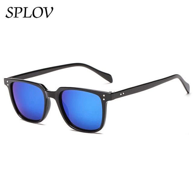 Square Vintage Sunglasses Man Brand Designer Fashion Mirror Sun Glasses  Male Retro Black Outdoor Travel Mirror Oculos De Sol - AliExpress