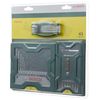 Bosch 2607017333 Mixed Drill Bit Set (15-Piece) Plus Screwdriver Bit Set (25-Piece) Plus Folding Hex Tool