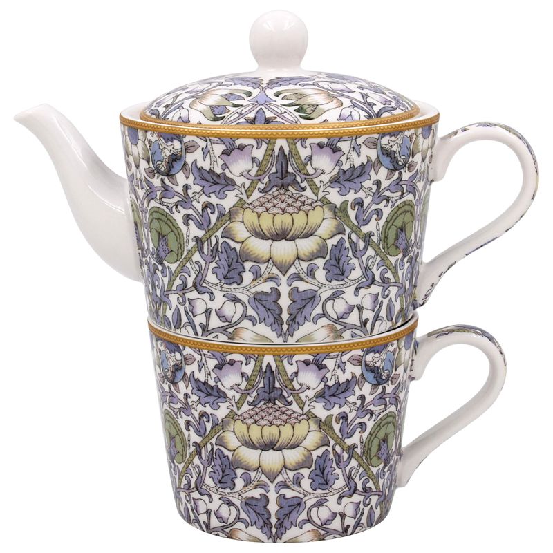 The Leonardo Collection Vassoio Con Cuscino William Morris | Vassoi Da Colazione Antiscivolo Per Mangiare Sul Divano O A Letto