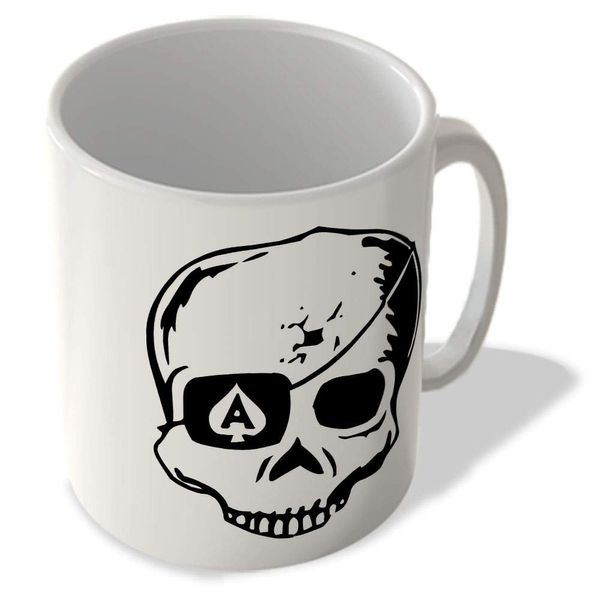 McMug - Ace of Spades Eye Patch Skull - Mug, Ceramic, 11fl.oz.