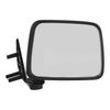 Black Manual Side View Mirror Left/Right Pair Set For Pathfinder D21 Truck