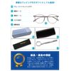Dollger Blue Light Reduction Glasses, Blue Light Reduction, Date Glasses, Stylish, PC Glasses, Round Glasses, 0.6 oz (17 g), Computer Glasses, Black, grey (grey marl)