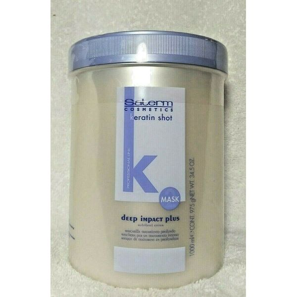 Salerm Keratin Shot Deep Impact Mask Plus 1000ml/34.5oz
