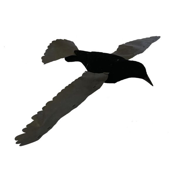A1 Decoy Proflap Crow for Magnets or Bouncers