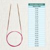 KnitPro 40 cm x 2.5 mm Symfonie Fixed Circular Needles, Multi-Color