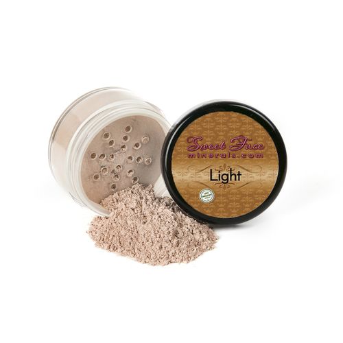 15 pc STARTER KIT w/BRUSHES & CASE (LIGHT) Mineral Makeup Foundation Blush Bronzer Illuminating Veil Set Bare Skin Matte Powder