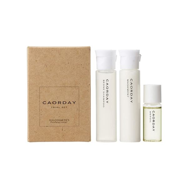 Kaorday Set Trial Set, Kaorday Set, Kaoruday Sample Set, Travel Set, Hair Care Set, Shampoo, Treatment, Hair Treatment, Hair Oil, Outbust Treatment Oil, Non-Rinsing Treatment Oil, Fragrant Shampoo and