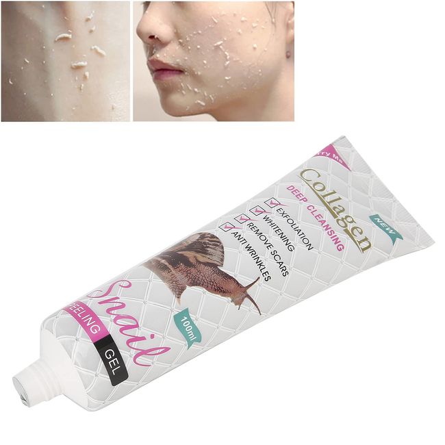 Denkerm Peeling Gel, Anti‑Inflammatory Effect Easy To Use Gentle Facial Skin Care Product Exfoliating Gel for Skincare for Women