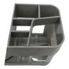 Toothbrush Stand Holder Toothpaste Stand Holder with Two Cups Bathroom Storage