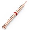 Labasics Copper Metal Electrode Holder, Multi-Purpose Screw Type Replaceable Metallic Electrode Holder Clip Working Electrode Holder for Electrolytic Cells