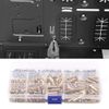 ARCELI 300 stücke M3 Messing Hex Spalte Standoff Spacer Schraube Mutter Sortiment Kit mit Box