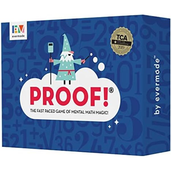 Proof! Math Game - Fast Pace Mental Math Magic Game - Teacher's Choice Award Winner Educational Game for Ages 9+