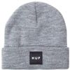 HUF Box Logo Beanie - Grey Heather
