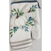 1 Printed Kitchen Oven Mitt (7" x 10") FALL, HARVEST, 2 WHITE PUMPKINS, MI